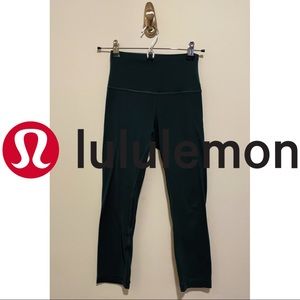 Lululemon Align High-Rise Crop 21" - Slate Blue
